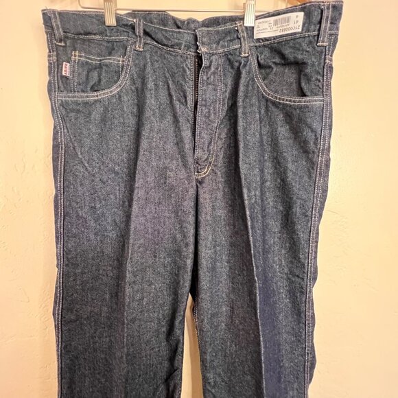 AR/FR Macron Safety  12 Oz Denim Work Jeans 36" X 30" Flame Resistant Made USA - Picture 6 of 16